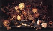 AST, Balthasar van der Still-life with Dish of Fruit  ffg oil painting picture wholesale